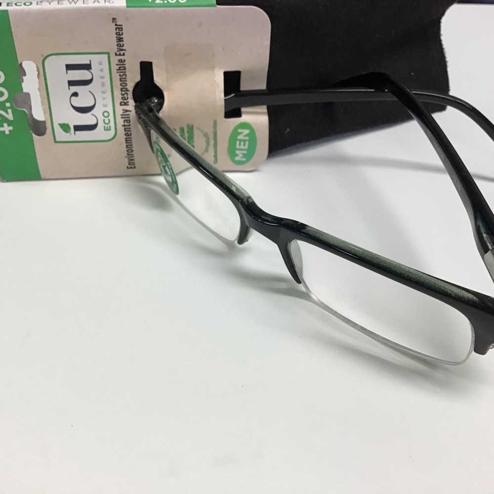 ICU Men’s Reading Glasses with Case
